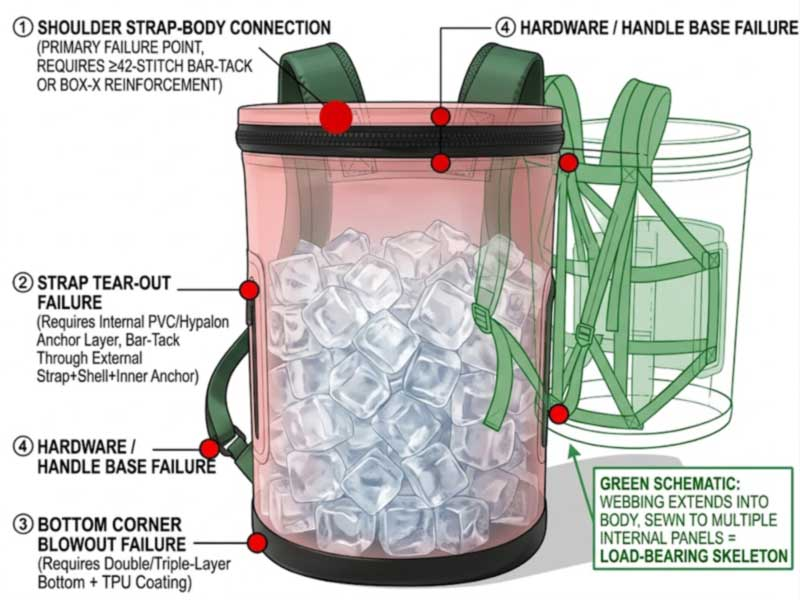 Gravis Officium Cooler Backpack Supplier: Built enim Abrasion & ONERO