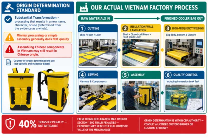 Cooler Bag Manufacturer for USA Importatores